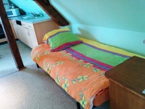 Digel Tourisme Selestat Logement 3 - 12 Couloir lit d'appoint        